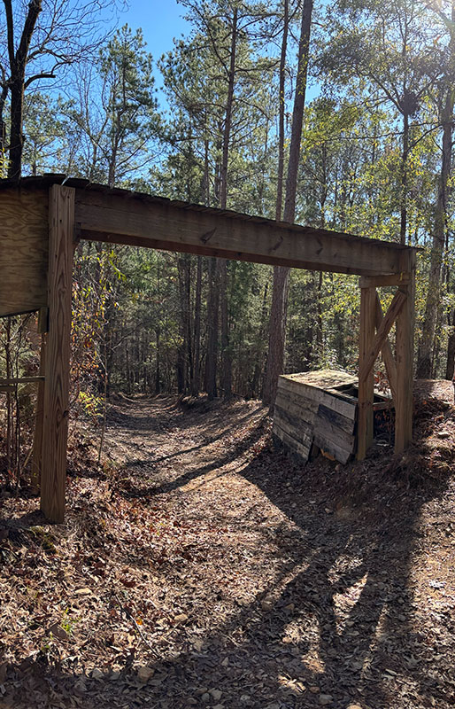 Forbidden Zone road gap
